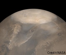 Figure 1: Mars Global Tropopause Height -Northern Hemisphere Summer