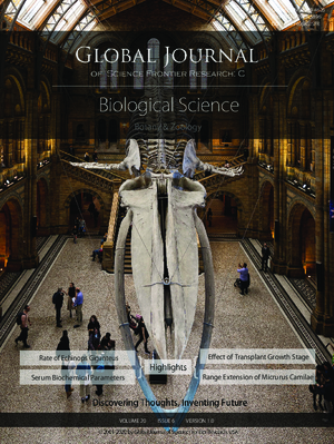 GJSFR-C Biology: Volume 20 Issue C6