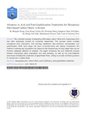  Advances in Acid and Post-Graphitization Treatments